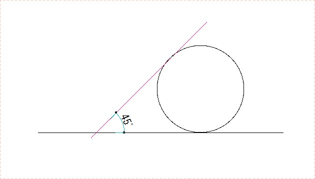 指定角度の確認画像